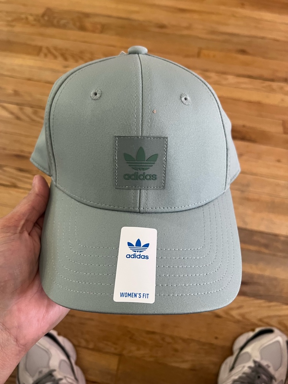 adidas Women’s Trefoil Cap in Sage